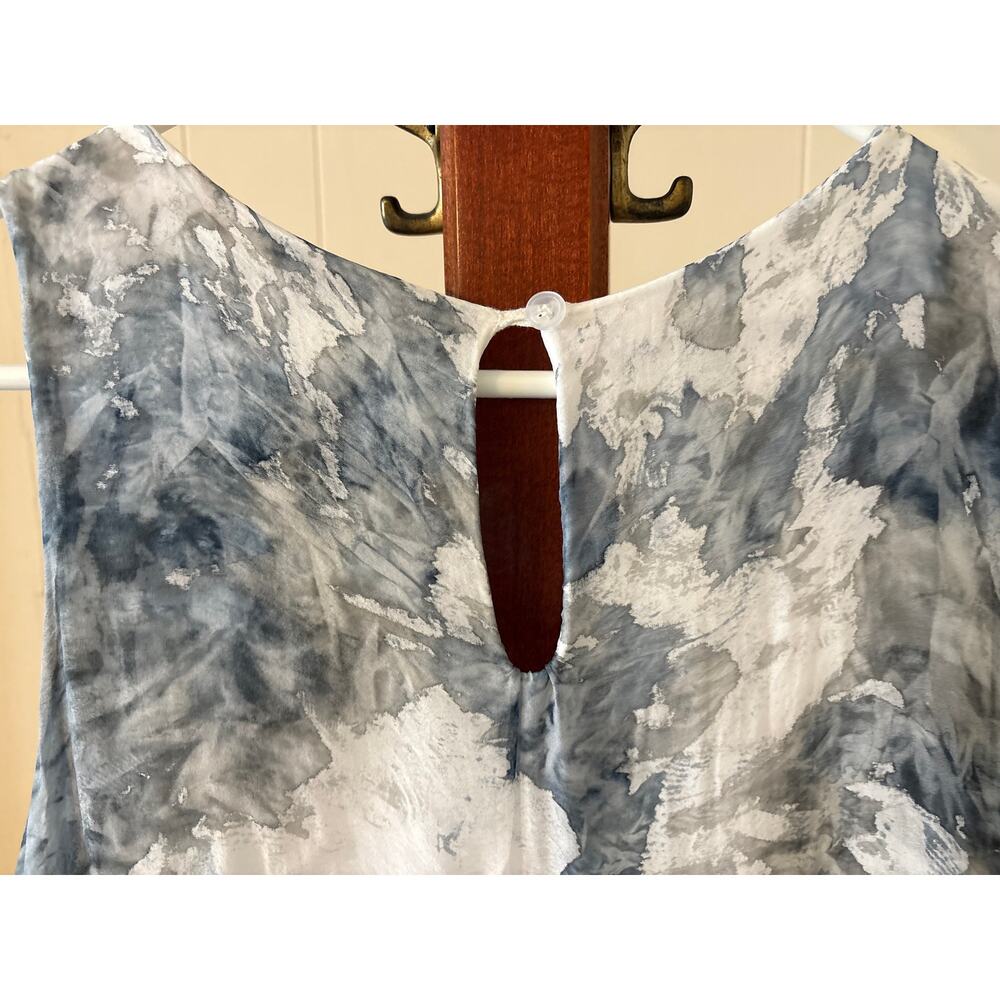 Charlie B Italian Silk Top Sz S - Picture 6 of 8